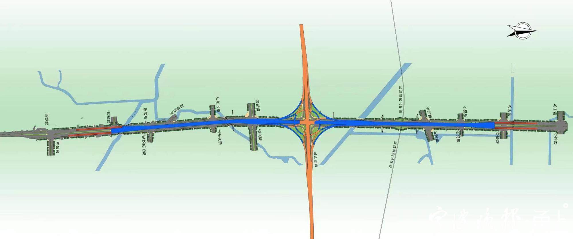 宁波又一条高架快速路建成!明起通车!