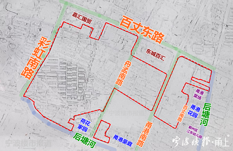 划船未来社区确定房屋征收范围下月初开始入户调查