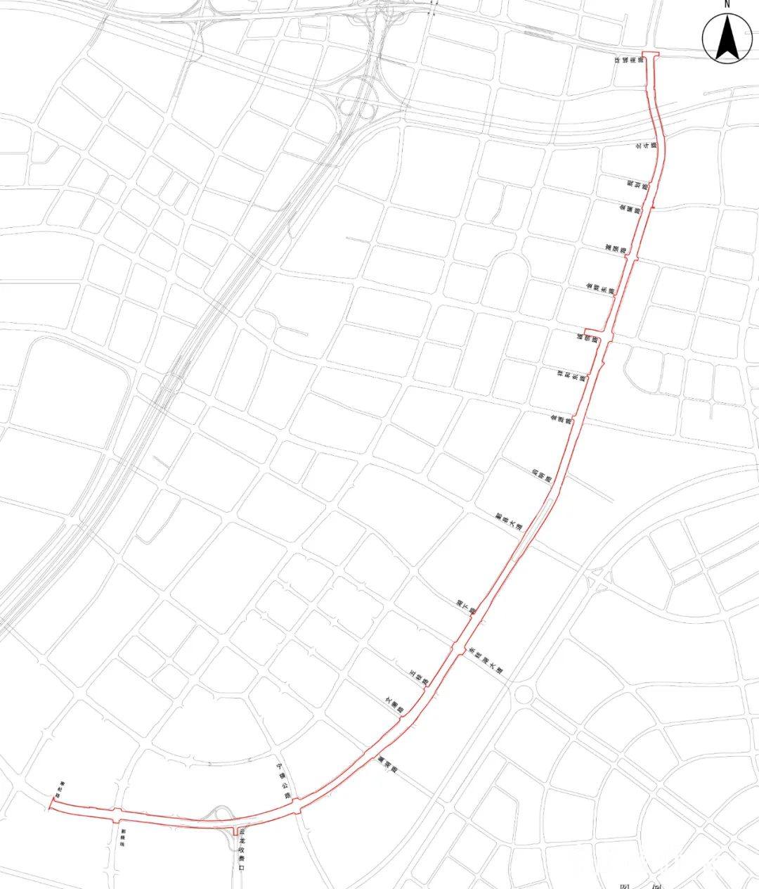 鄞州大道—福庆路(东钱湖段)快速路效果图 按照规划,鄞州大道-福庆路