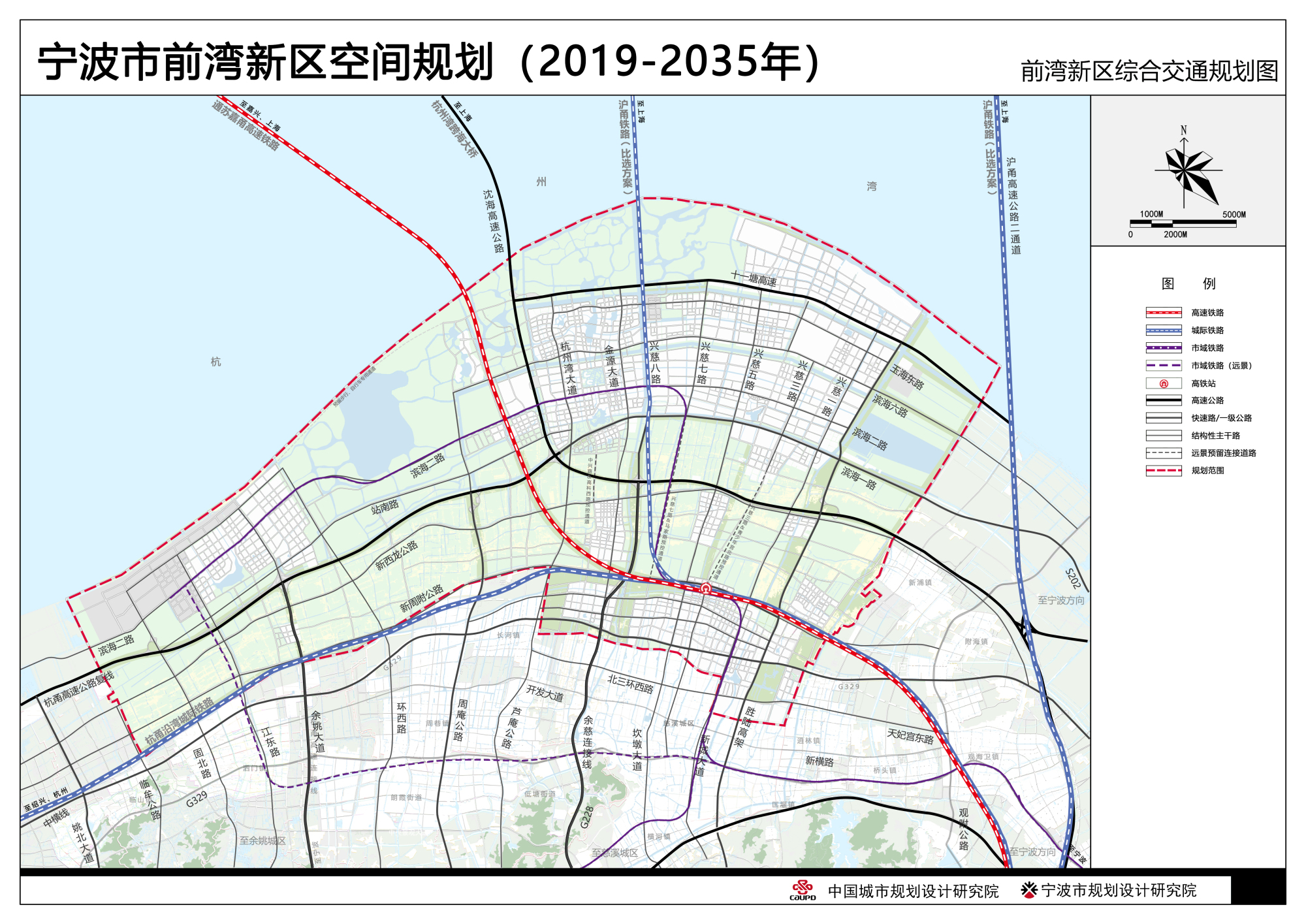 前湾新区道路规划图图片