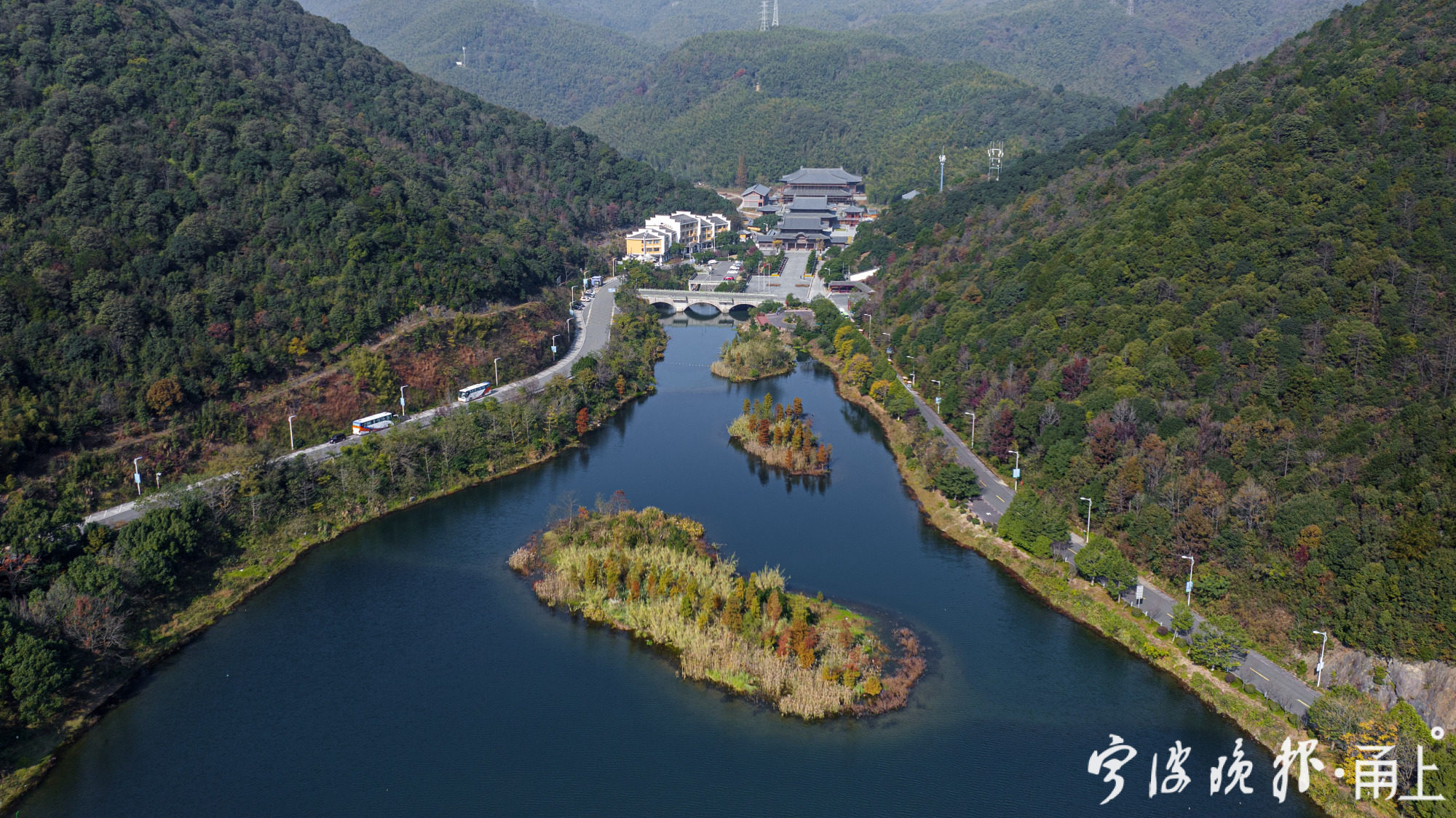 半山半水锁住秋色,镇海九龙湖迎来多彩观赏季 - 甬上·宁波晚报